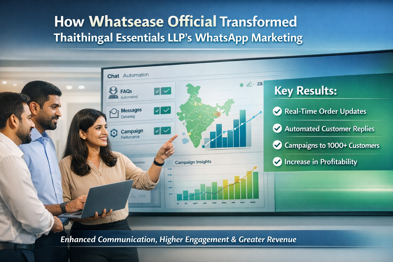 How Whatsease Boosted Thaithingal’s WhatsApp Marketing