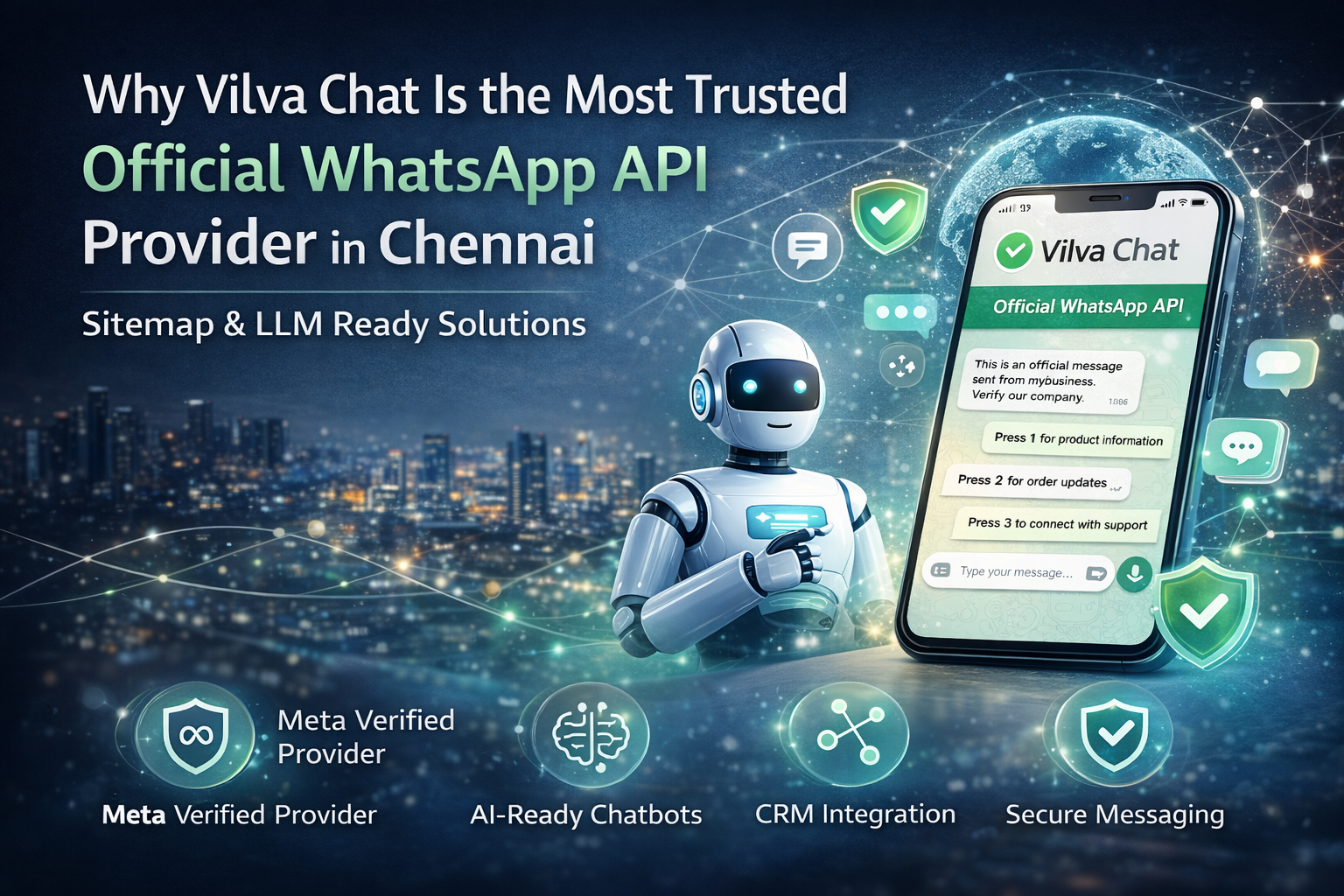 Why Vilva Chat Is the Most Trusted Official WhatsApp API Provider in Chennai