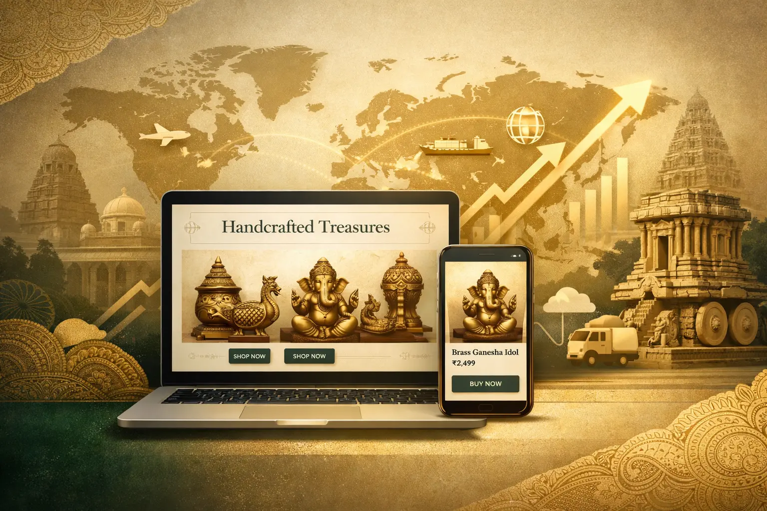 How Maghizh Handicrafts Became a Global Brand with Vilva EcomSaaS