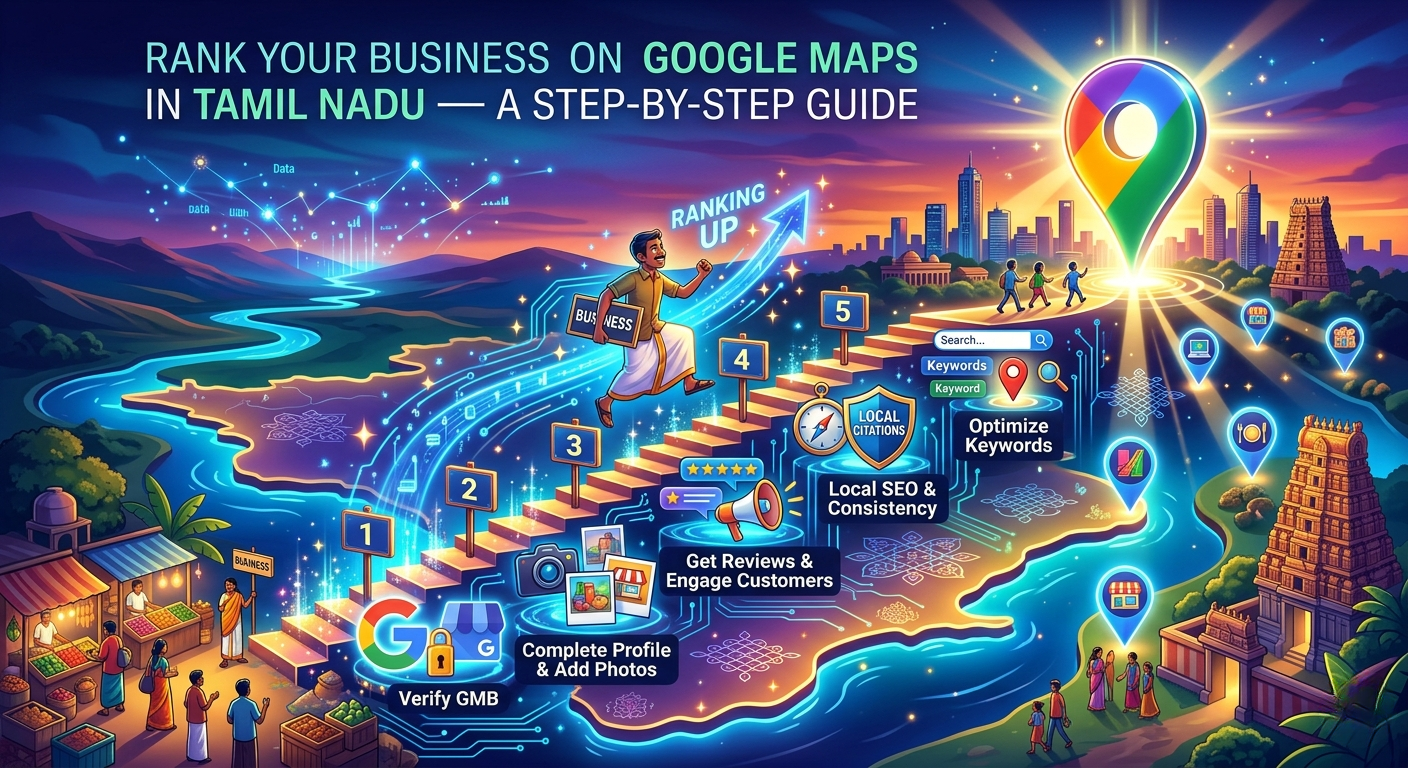 How to Rank Your Business on Google Maps in Tamil Nadu — A Step-by-Step Guide