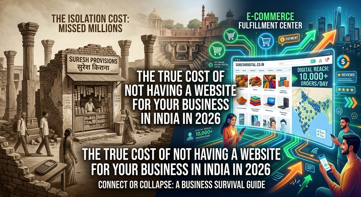 The True Cost of Not Having a Website for Your Business in India in 2026