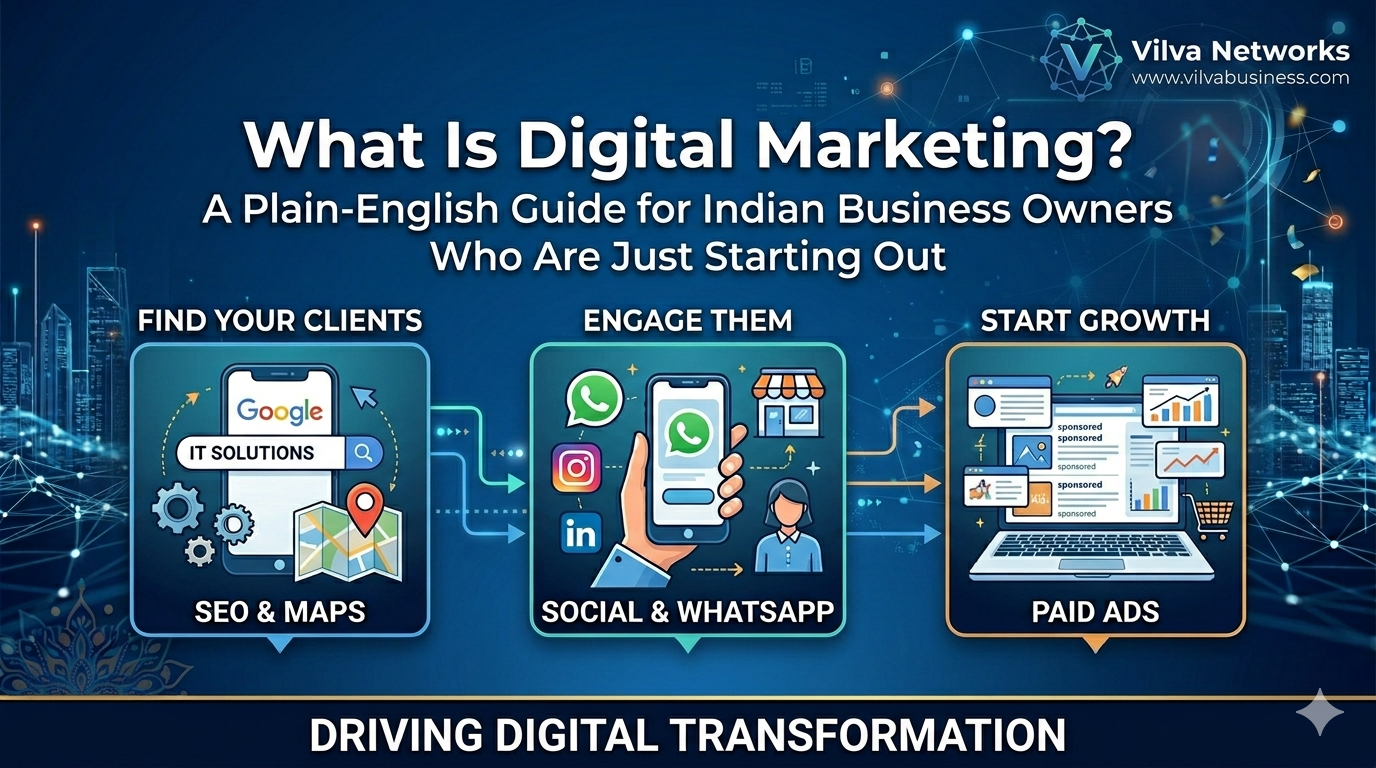 What Is Digital Marketing? A Plain-English Guide for Indian Business Owners Who Are Just Starting Out