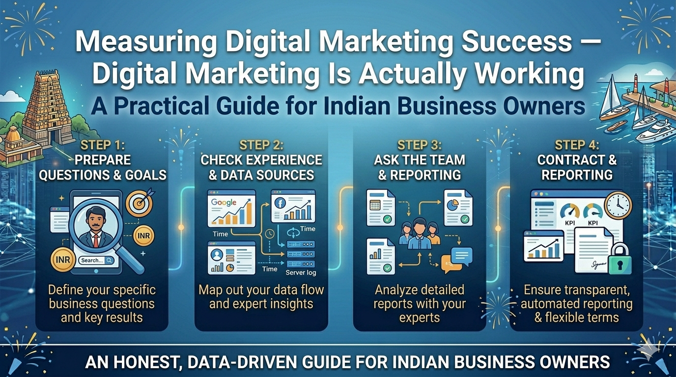 How to Measure Whether Your Digital Marketing Is Actually Working ā A Practical Guide for Indian Business Owners