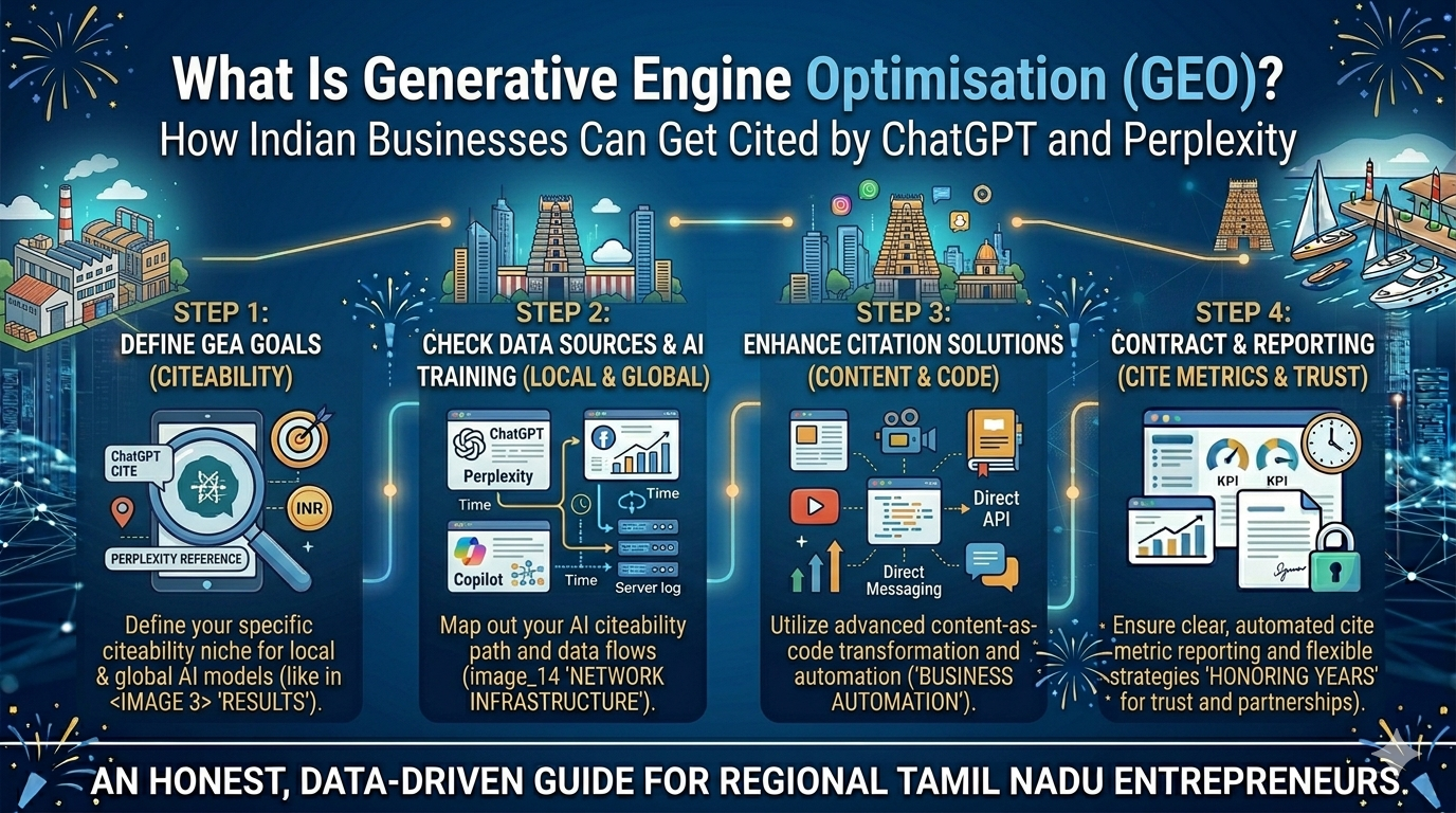 What Is Generative Engine Optimisation (GEO)? How Indian Businesses Can Get Cited by ChatGPT and Perplexity