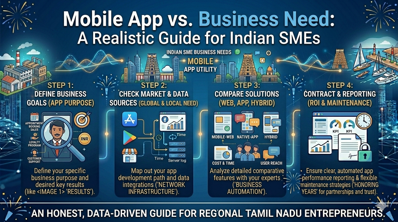 What Is a Mobile App and Does Your Business Actually Need One? A Realistic Guide for Indian SMEs