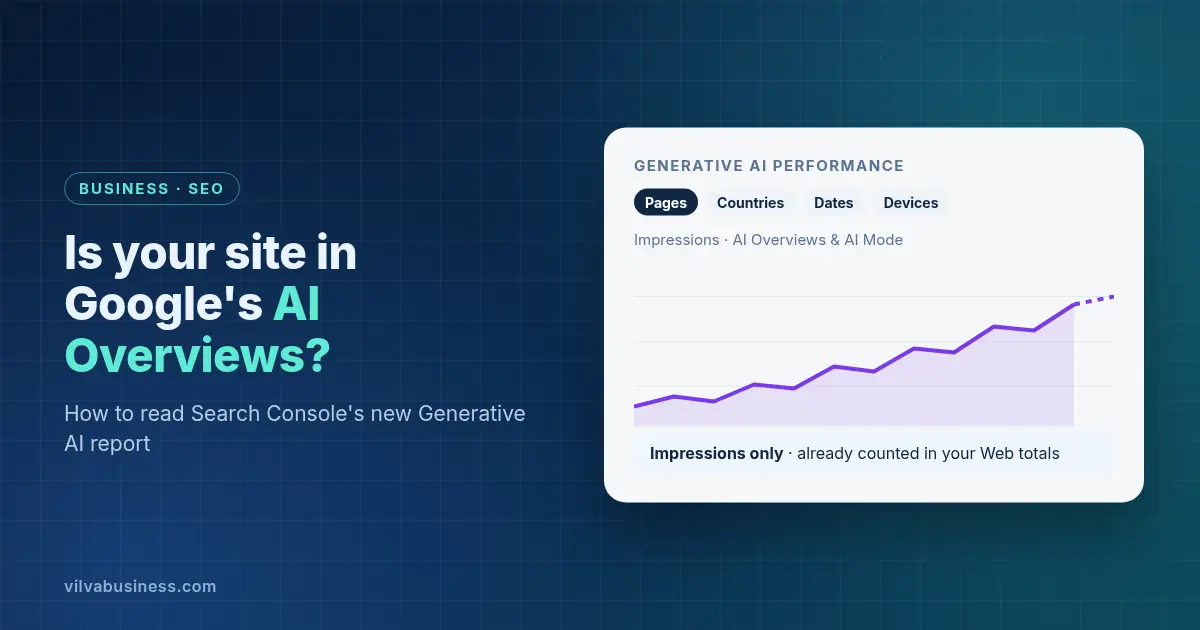 Is your website showing up in Google's AI Overviews? How to read Search Console's new Generative AI report