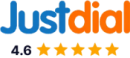 Justdial verified business badge for Vilva D2C
